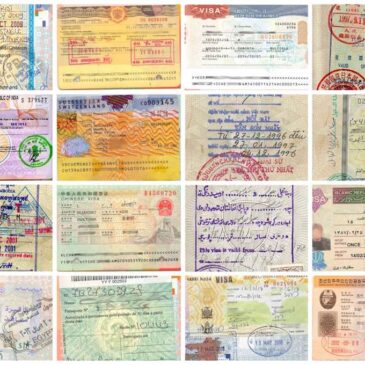 List of all visa available